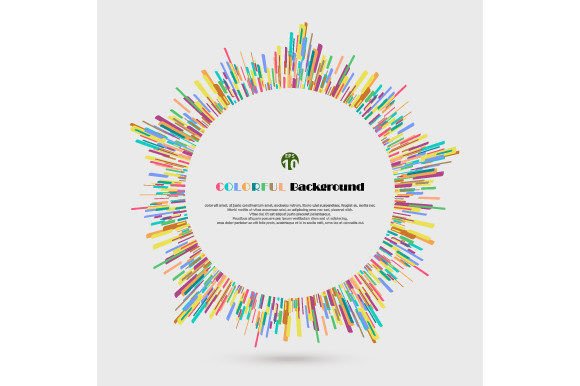 Abstract Vector of Patterns, Colorful: A Design Evaluation