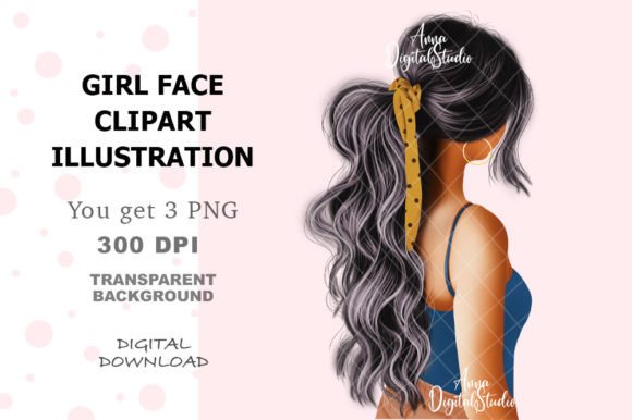 Girl Face Digital Art: A Versatile Asset for Creative Projects