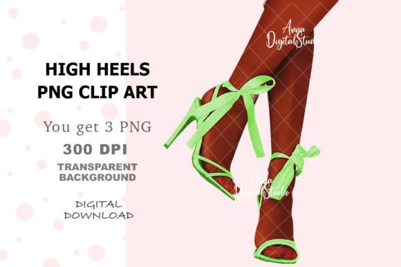 High Heels Digital PNG Clip Art: A Strategic Asset for Brand Identity and Creative Planning