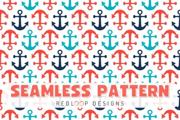 Nautical Anchors Seamless Pattern: A Practical Resource for Versatile Design Projects