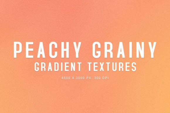 Peachy Grainy Gradient Textures: Elevating Digital Design with Professional Depth