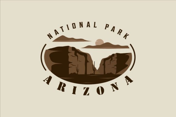 Revitalize Your Brand with the Arizona Logo Vintage Vector Illustration