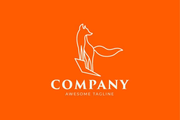 Strong Fox Logo Template